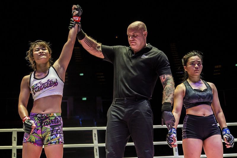 ONE Atomweight Muay Thai World Champion Stamp Fairtex of Thailand is one of the hottest talents in martial arts today