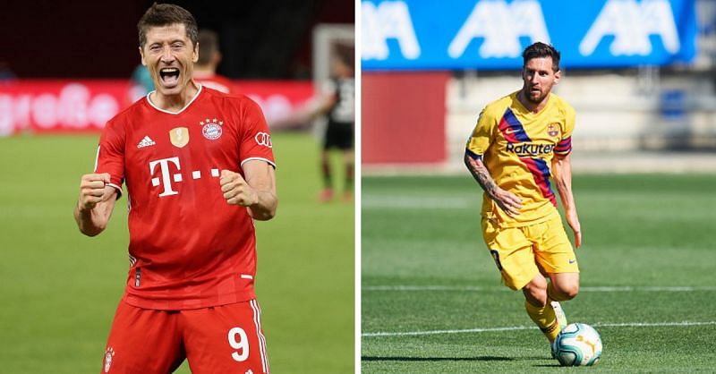Robert Lewandowski and Lionel Messi have been in fine form this season