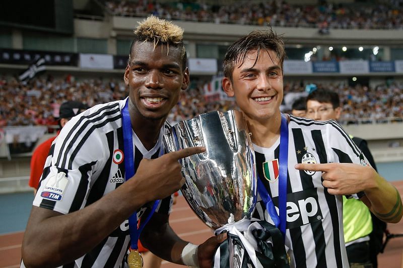 Pogba and Dybala were former teammates at Juventus