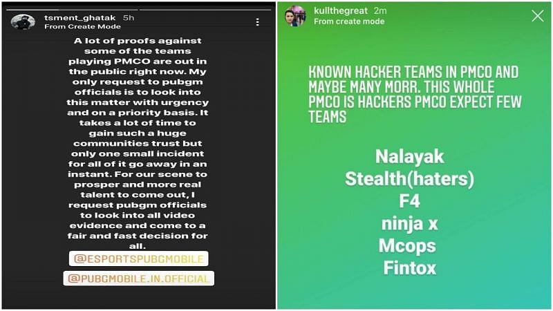 PMCO Fall Split India 2020: Hacking Allegations