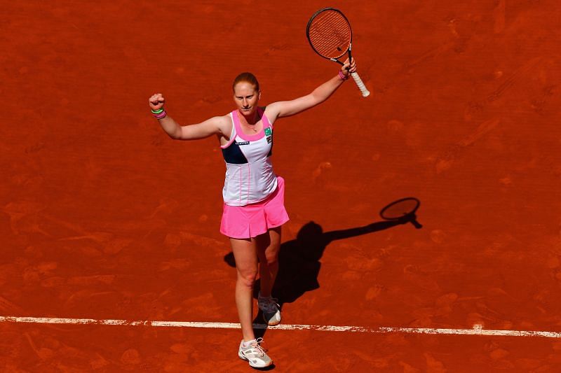 Alison Van Uytvanck is a former French Open quarterfinalist.