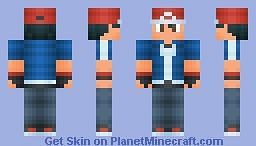 Ash Ketchum skin (Image Credits: Planet Minecraft)