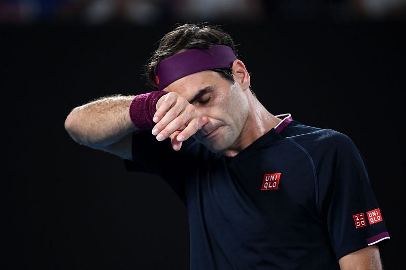 Roger Federer at 2020 Australian Open