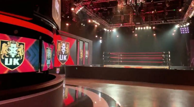 BT Sport Studios has been transformed into NXT UK&#039;s new set for the brand&#039;s relaunch