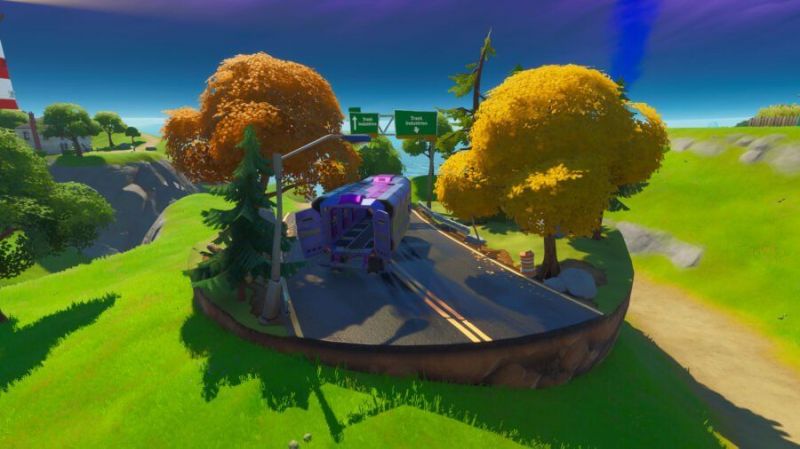 Where is the Trask Transport Truck in Fortnite