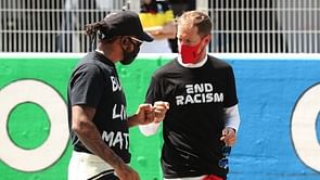 Hamilton backs Vettel to recover from Ferrari 'rough patch' at Aston Martin