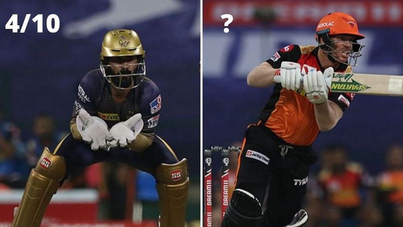 KKR skipper Dinesh Karthik bagged a duck but was excellent with his captaincy