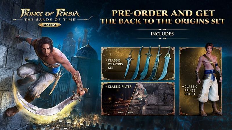 Prince of Persia: The Sands of Time Remake is out in January