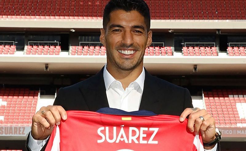 Luis Suarez makes Atletico Madrid smile