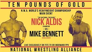 Nick Aldis defeats Mike Bennett in the main event of UWN Primetime Live premiere, retains NWA Championship