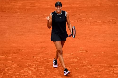 Madison Keys at the 2019 French Open at Roland Garros