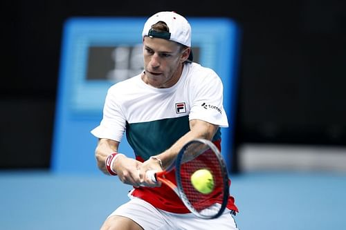 Diego Schwartzman at the 2020 Australian Open