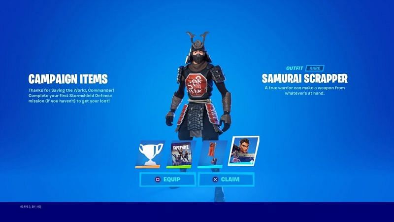 Fortnite Samurai Scrapper bundle available in the item shop - 800 x 450 jpeg 26kB