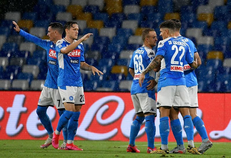 Goran Pandev (Genoa), Diego Demme (Napoli) during Genoa CFC vs SSC