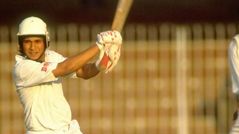 Sachin Tendulkar walked down memory lane to recall his innings in 1989 against Pakistan.