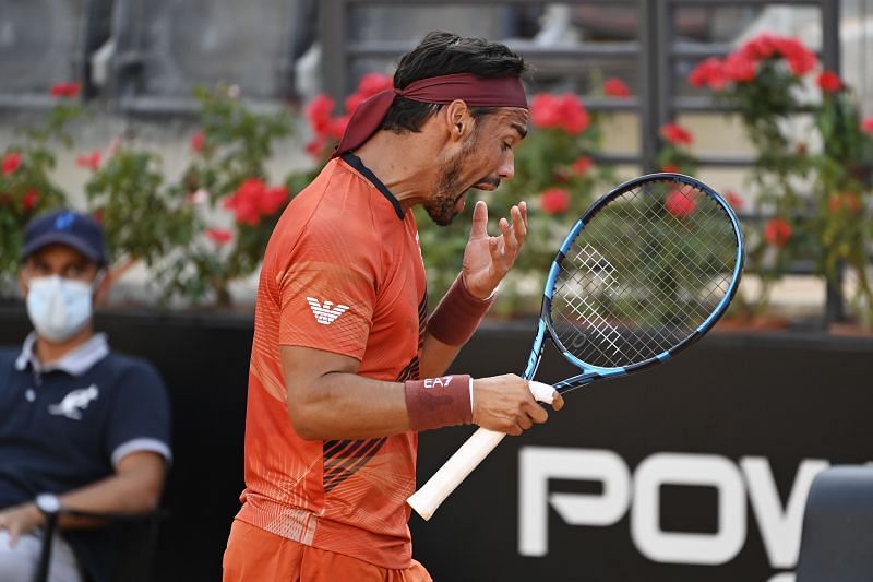 Fabio Fognini has not been fully fit