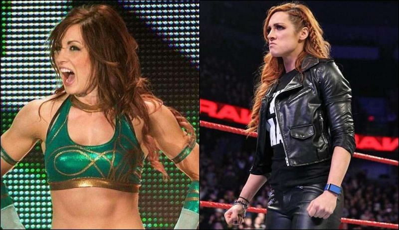 Becky Lynch, then and now [Image courtesy: GMS]