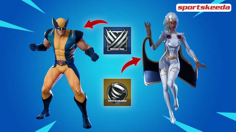 Wolverine and Storm&#039;s mythic abilities could be used to neglect fall damage in Fortnite