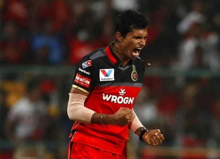 Navdeep Saini dismantled the Sunrisers Hyderabad lower order