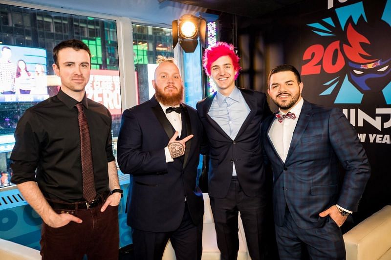 Ninja with TimTheTatman, Dr Lupo and CouRageJD (Image Credits: win.gg)