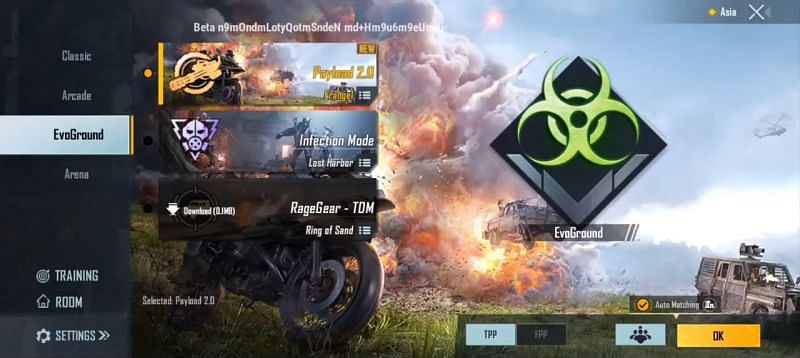 PUBG Mobile 1.0.4 beta update snippet (Image Credits: PUBG Mobile)