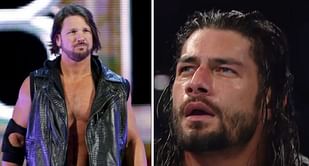 AJ Styles reacts to WWE's major botch during his debut