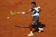 Felix Auger-Aliassime at the Internazionali BNL D'Italia 2020