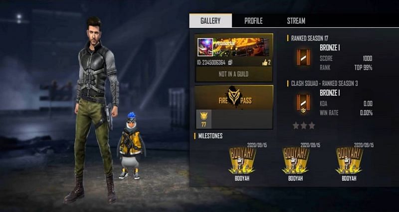 Soul Mortal&rsquo;s Free Fire ID number