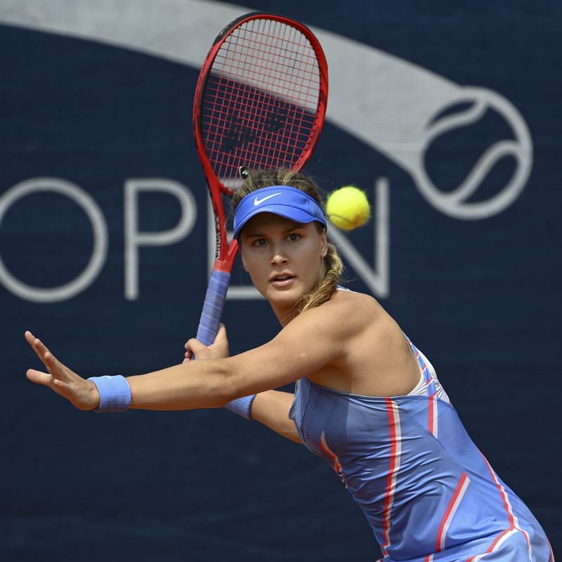 Eugenie Bouchard at the 2020 Prague Open