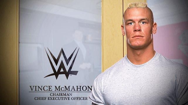John Cena looked very different before Vince McMahon ordered him to get a haircut
