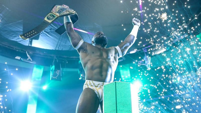 Apollo Crews had a 97-day reign as United States Champion