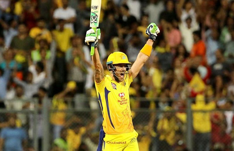 Faf du Plessis opens for CSK but not for South Africa