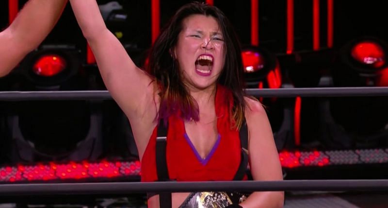 Hikaru Shida retained her AEW Women&#039;s World Championship at AEW All Out