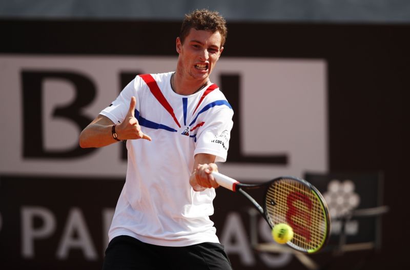 Ugo Humbert at the Rome Masters 2020