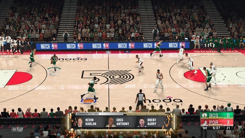 Basketball is not an easy sport to emulate, but 2K21 does a good job of it