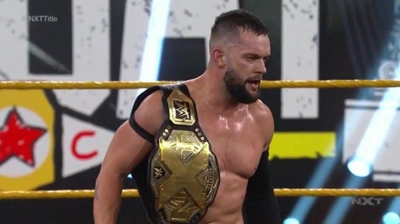 Finn Balor Reacts After Winning The Nxt Championship