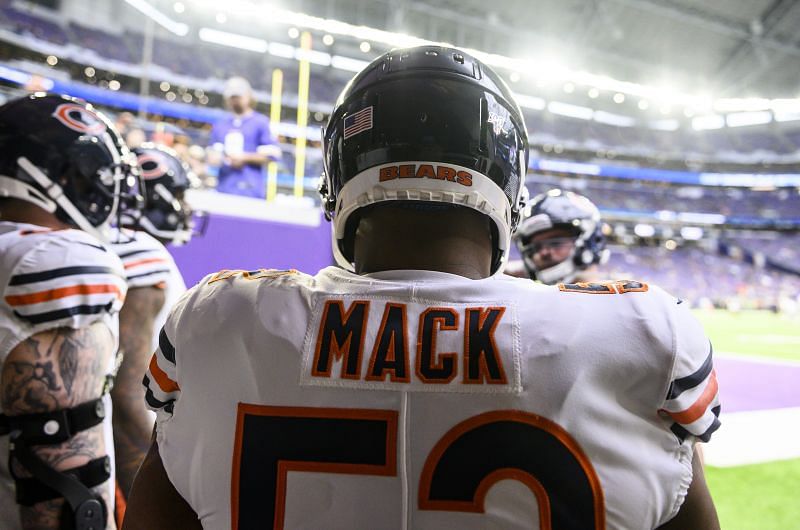 Khalil Mack will be hoping to be fit for Sunday&#039;s game