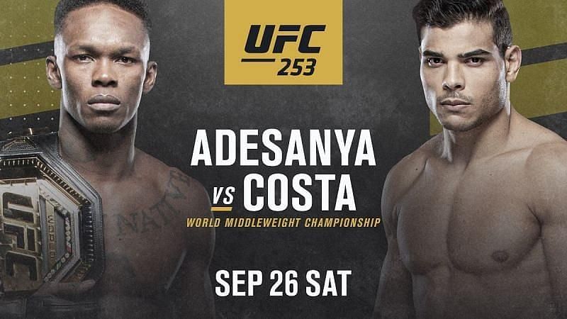 UFC 253: ADESANYA VS. COSTA RESULTS