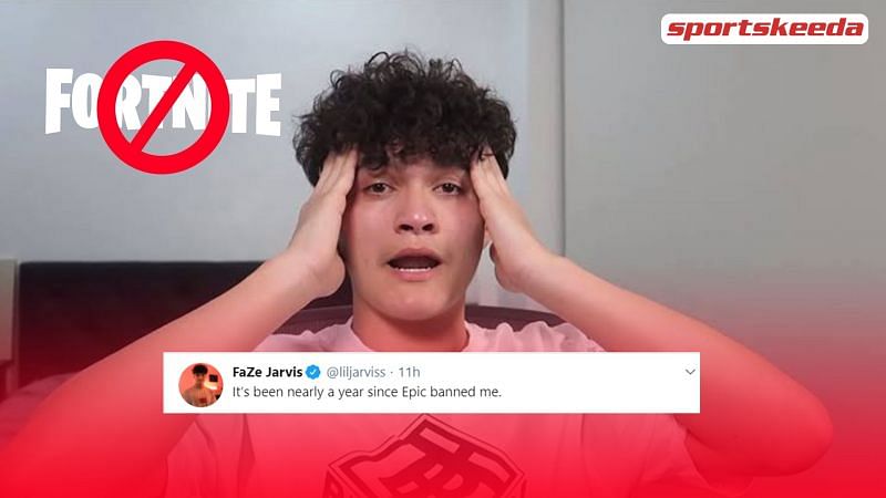 Fortnite Faze Jarvis Streams The Game After A Year Gets Banned Again