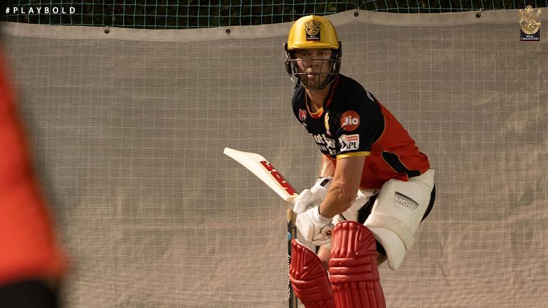 AB de Villiers has been vocal about the team&#039;s chances in IPL 2020 [PC: RCB Twitter]