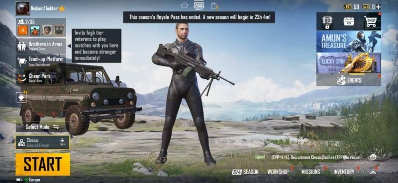 PUBG Mobile Season 15 start date and time