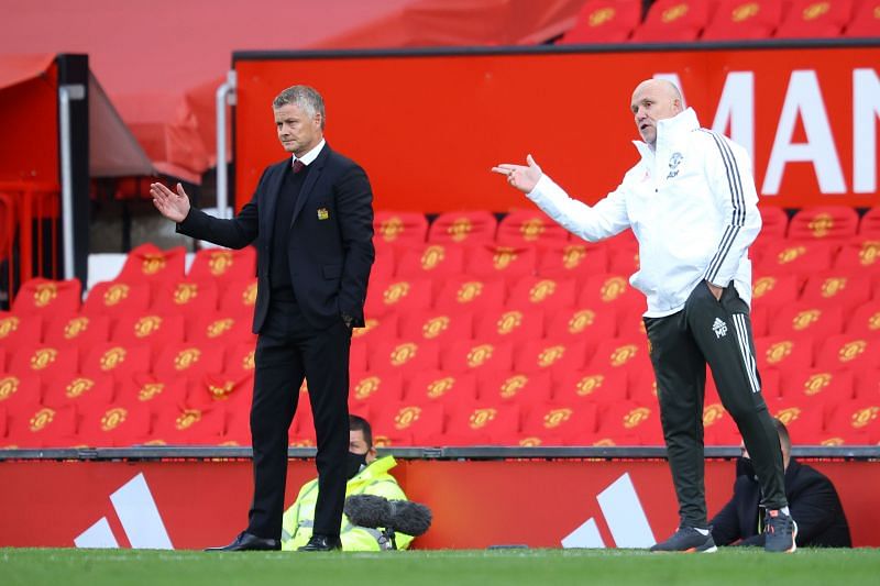 Ole Gunnar Solskjaer (left) will surely be looking to strengthen his squad after a disappointing display.