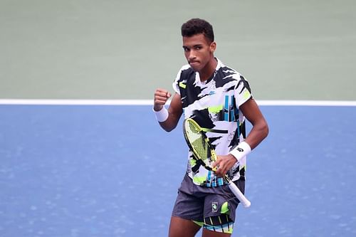 Felix Auger-Aliassime at the 2020 US Open