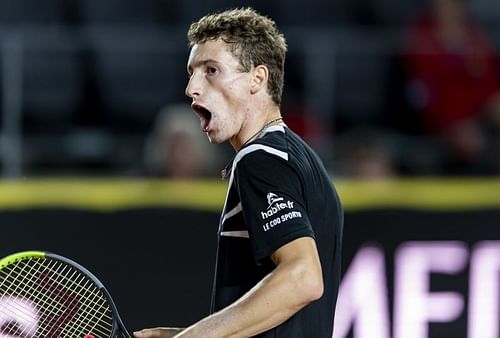 Ugo Humbert at the 2020 Hamburg Open.