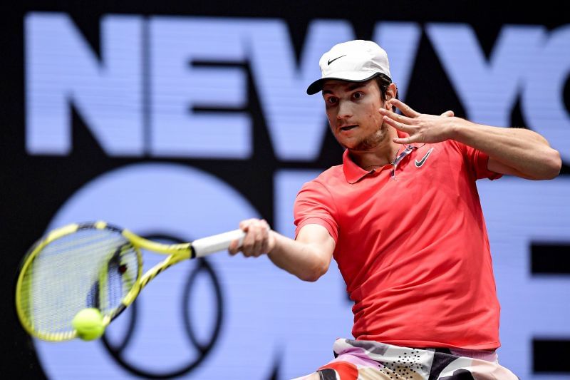 Miomir Kecmanovic at the 2020 New York Open