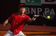 Yoshihito Nishioka at the Internazionali BNL D'Italia 2020