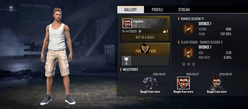 Soul Regaltos Free Fire Id Stats K D Ratio And More