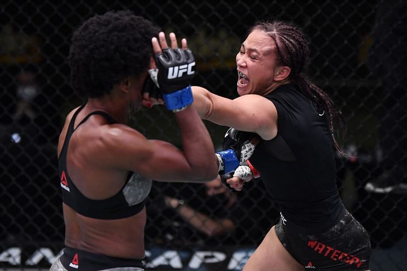 Michelle Waterson edged out Angela Hill in last night&#039;s excellent UFC main event