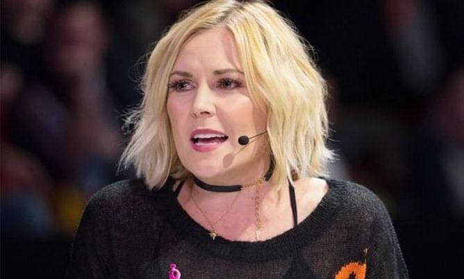 Renee Young reacts to FTR winning the AEW World Tag Team titles at All Out