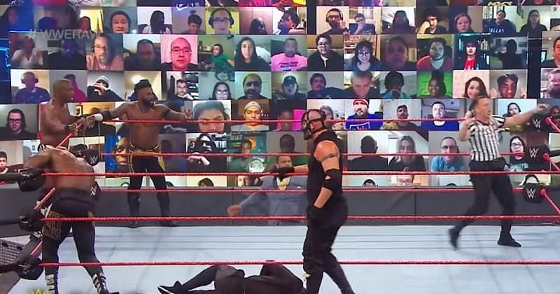 RETRIBUTION on WWE RAW